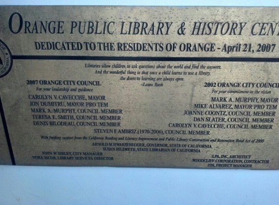 Orange Public Library - Orange, CA