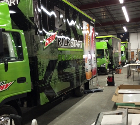 Sundance Window Tinting - Denver, CO. Tinted the Mt Dew trucks to help launch the new drink Kick Start what a fun job!
