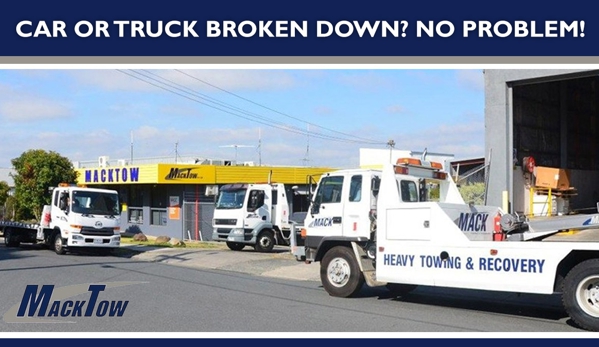 Mack Towing Services - Pakenham, VIC. We have an extensive fleet of 4 to 12 tonne tilt trays and wheel-lifts fully equipped with the latest in technology.