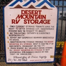Desert Mountain RV Storage - Automobile Storage