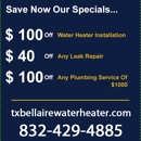 Water Heater Repair Bellaire TX - Plumbing Contractors-Commercial & Industrial