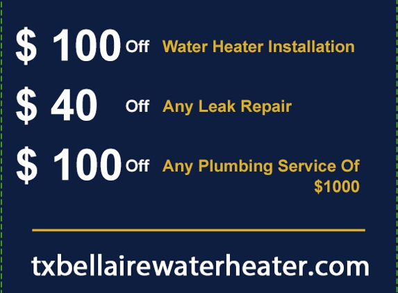Water Heater Repair Bellaire TX - Bellaire, TX