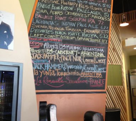 Avocado Cafe - Irvine, CA. craft beer menu