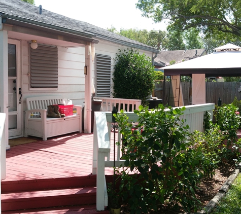 Kessling Services - Corpus Christi, TX. Back patio