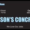 Wilson's Concrete gallery
