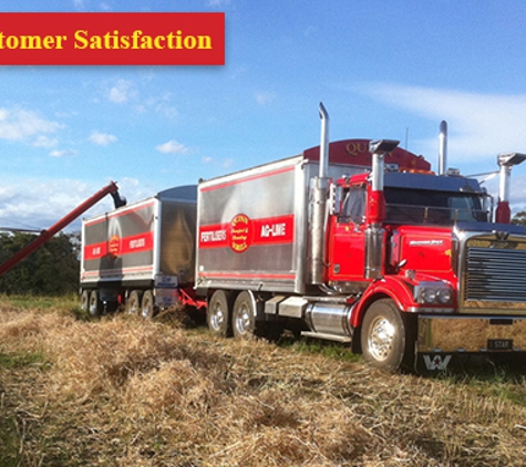 Quinn Transport & Spreading Services - Sorell, TAS. 100% Customer Satisfaction