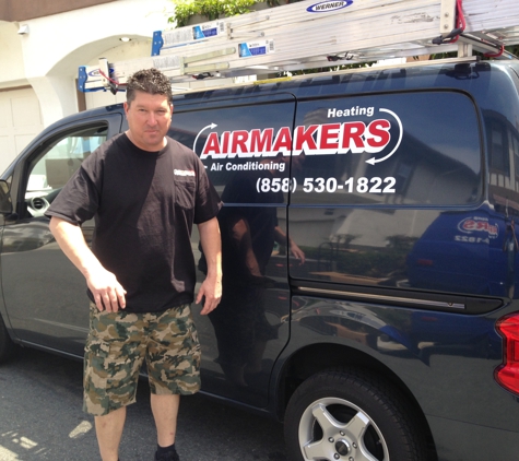 Airmakers Heating and Air Conditioning - San Diego, CA. Best Air Conditioning guys in San Diego