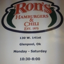 Ron's Hamburgers & Chili - Hamburgers & Hot Dogs