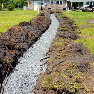 RCW Septic Tank Service - Charleston, SC. After rock was placed on the top.