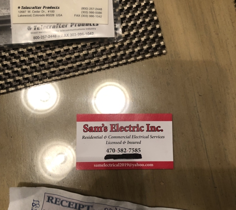 Sam Electrical Services - Decatur, GA