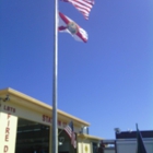 A 50 Star Flags Signs & Flagpoles