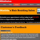Mathilda African Hair Braiding