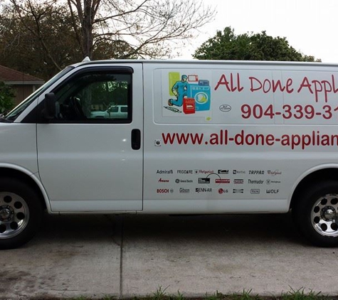 All Done Appliances - Jacksonville, FL