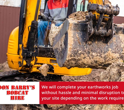 Don Barry's Bobcat Hire - Norlane, VIC. We will complete your earthworks job without hassle and minimal disruption to your site depending on the work required.