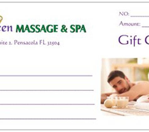 King and Queen Massage and Spa - Pensacola, FL. Gift Certificate