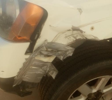 Jones Smash Repairs Pty Ltd - Charleville, QLD. Kangaroo damage