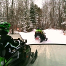 The Golden Chipmunk Bar & Grill at Schatzi's Resort - Snowmobiles