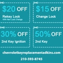 Chevrolet Key Replacement Adkins - Locks & Locksmiths