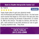 Back To Health Chiropractic Center LLC - Chiropractors & Chiropractic Services