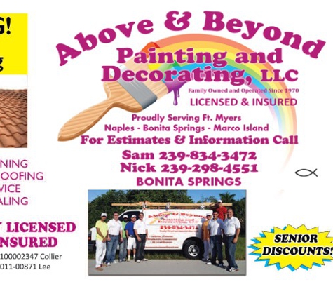 Above & Beyond Painting and Decorating - Bonita Springs, FL