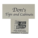 Don's Tops & Cabinets - Bathroom Fixtures, Cabinets & Accessories