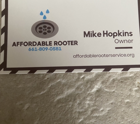 Affordable Rooter Service - Bakersfield, CA