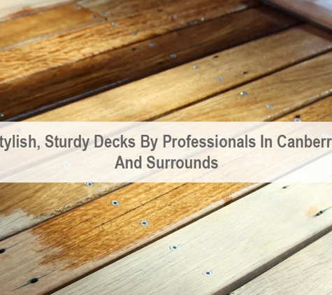 Tanga Landscaping Design & Construction. Stylish, Sturdy Decks By Professionals In Canberra  And Surrounds