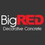 Big Red Decorative Concrete