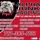 Alpha junk Hauling LLC - Garbage & Rubbish Removal Contractors Equipment