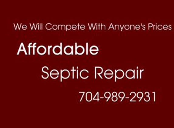 Affordable Septic Repair - Wingate, NC