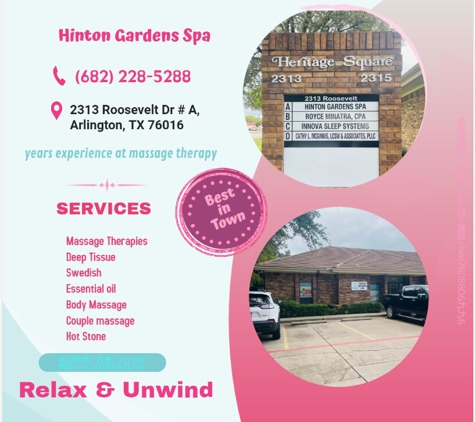 Hinton Gardens Spa - Arlington, TX