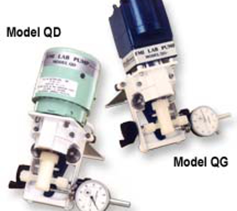 Fluid Metering Inc - Syosset, NY. Model Q Laboratory Pumps