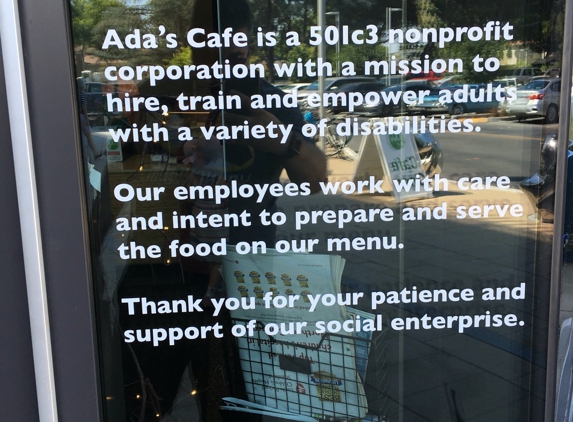 Ada's Cafe - Palo Alto, CA