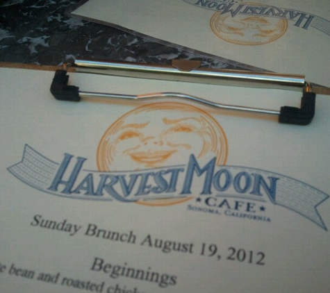 Harvest Moon Cafe - Sonoma, CA