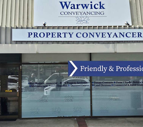 Warwick Conveyancing - Glenelg East, SA. Friendly & Professional Services
