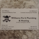 Williams Fix IT Plumbing & Heating - Heating Contractors & Specialties