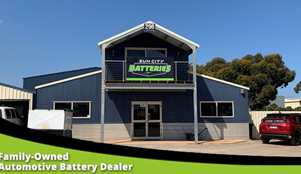 Sun City Batteries - Wonthella, WA. Family-Owned Automotive Battery Dealer