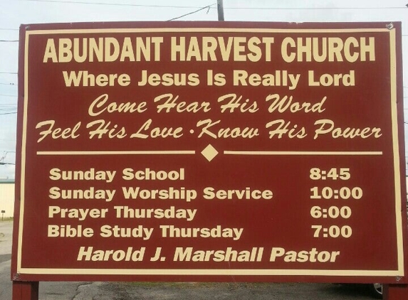 Abundant Harvest Church - Houston, TX