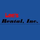 Lees Rentals - Rental Service Stores & Yards