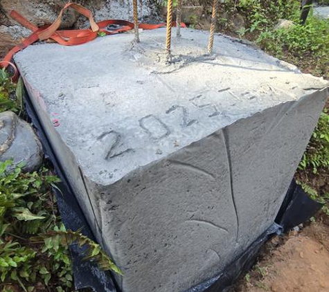 Mac's Mini Concrete. JOB nearly done one step closer- glad I found Warren to bring the MUD