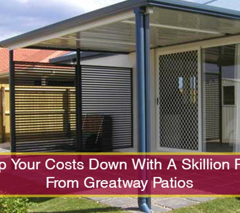 Greatway Patios. Keep Your Costs Down With A Skillion Patio From Greatway Patios