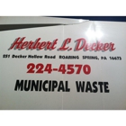 Herbert L Decker Trash Hauling