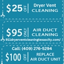 911 DRYER VENT CLEANING TEXAS CITY TX - Dryer Vent Cleaning
