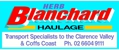 Blanchard, Herb Haulage - Transport - Heavy