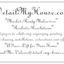 DetailMyHouse.com - Organizing Services-Household & Business