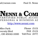 Nenni & Company, CPA's - Bookkeeping