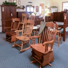 Amish Oak Showcase Furniture