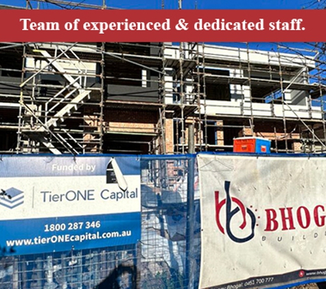 Bhogal Builders - Melonba, NSW. Team of experienced & dedicated staff.