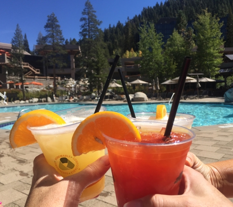 Resort At Squaw Creek - Alpine Meadows, CA. We loved hanging out by the pool!