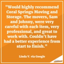 Coral Springs Moving & Storage - Movers